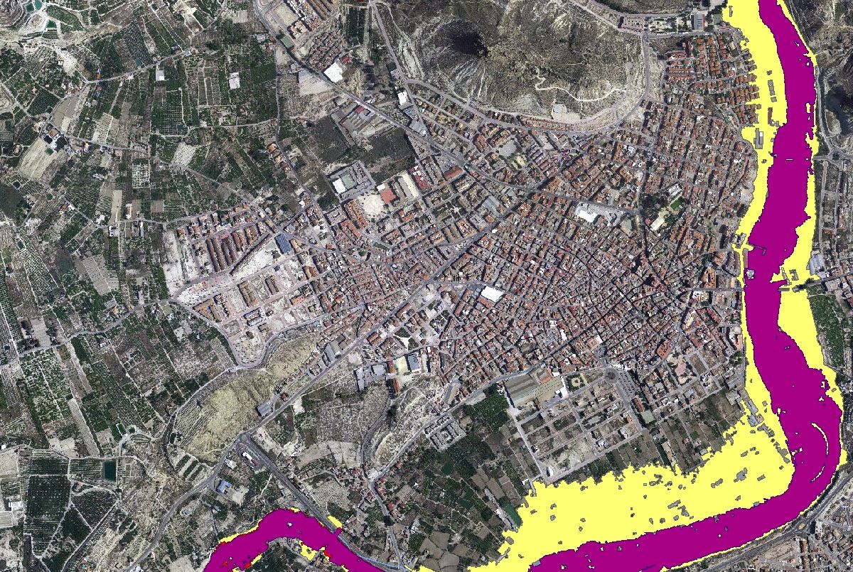 Zonas inundables de Archena