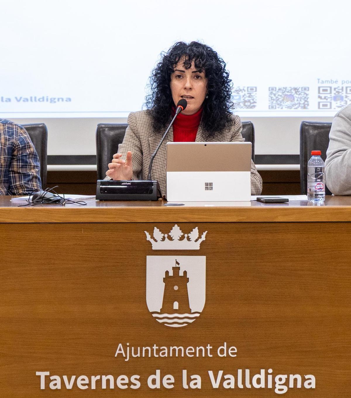 Lara Romero, alcaldessa de Tavernes.