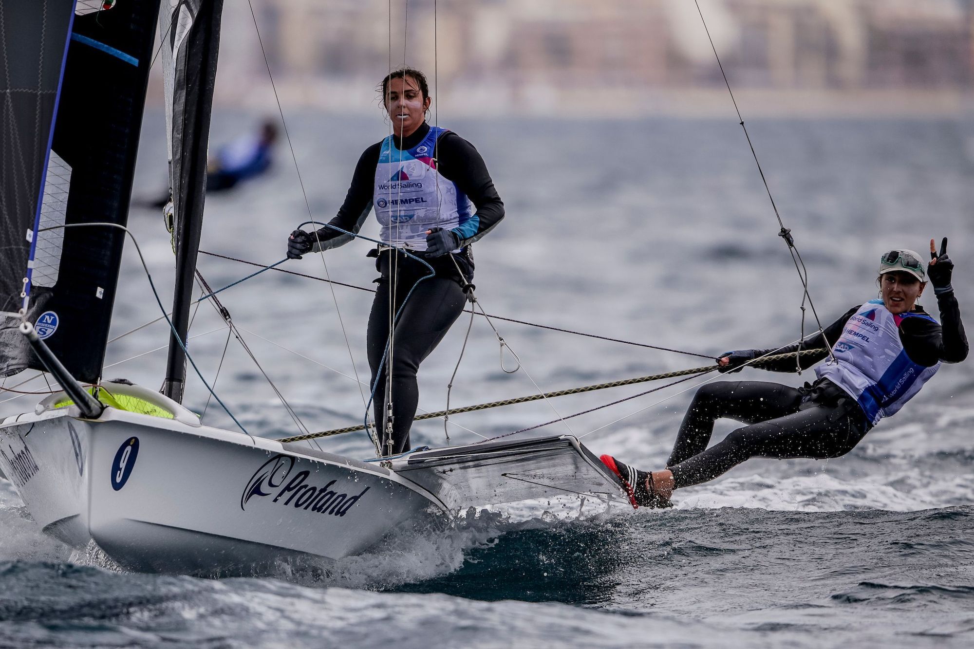 Spektakuläre Eindrücke von der Regatta Princesa Sofía an der Playa de Palma auf Mallorc