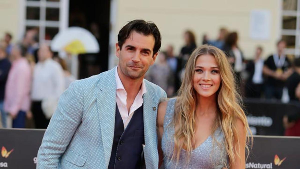 Álex Adrover y Patricia Montero, en la gala de clausura del Festival de Cine de Málaga.