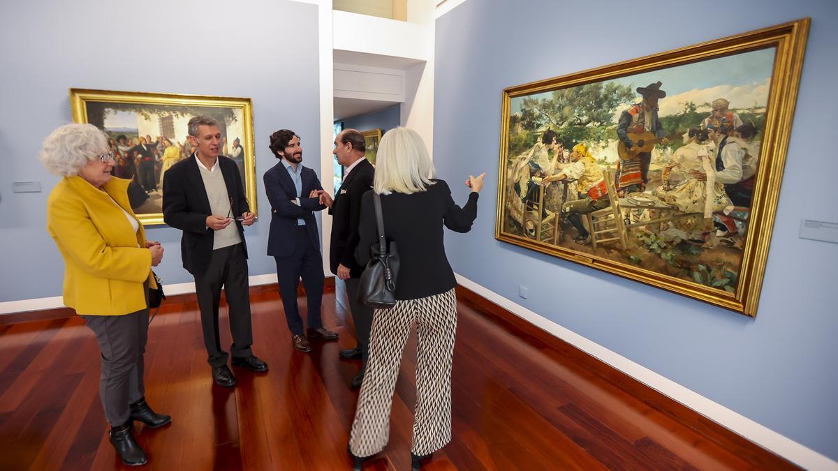 'Sorolla y la pintura valenciana de su tiempo', inauguración de la exposición en el Mubag de Alicante