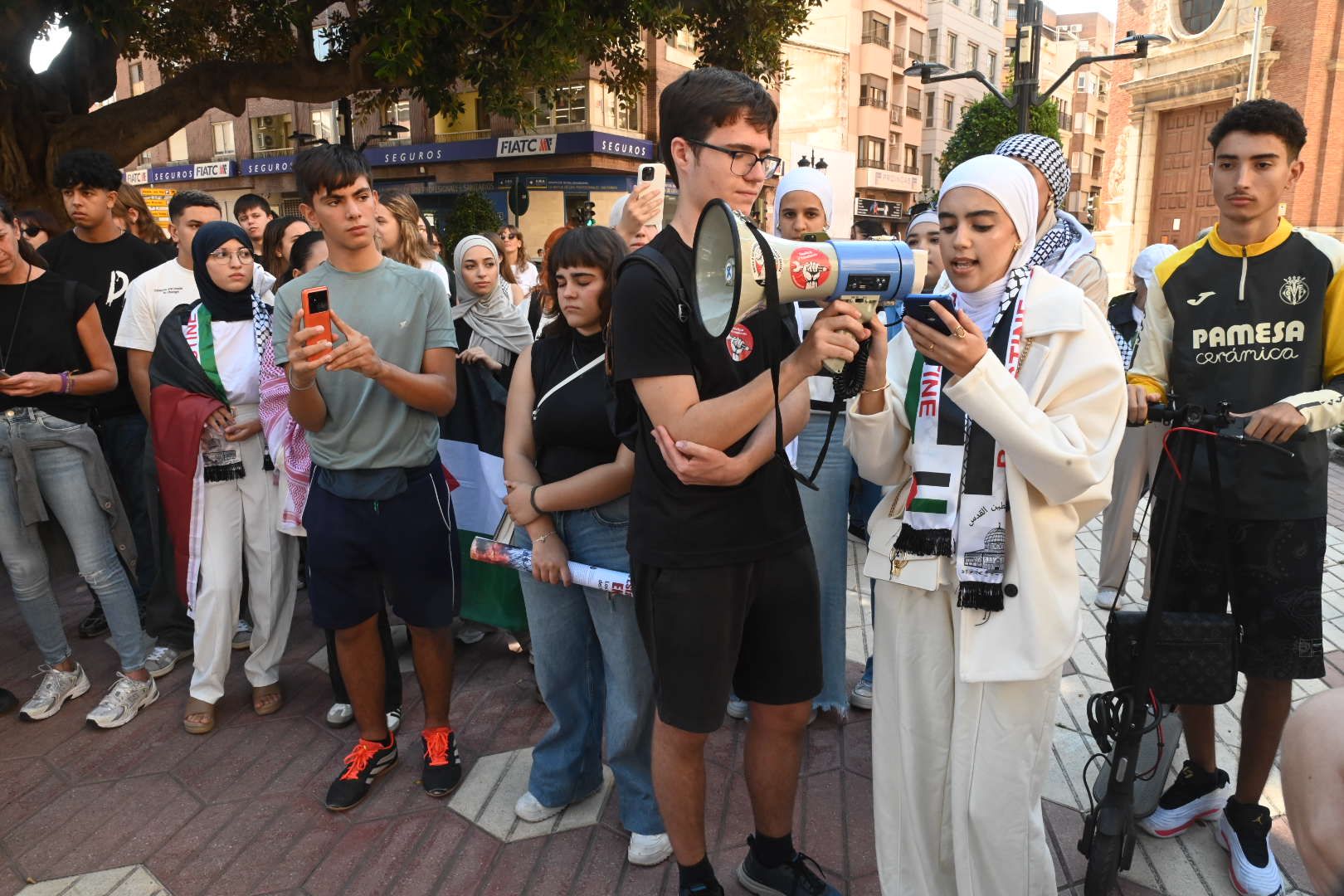 Galería de imágenes: Estudiantes de Castellón en protesta por Palestina