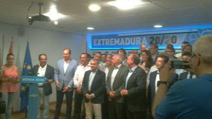 Acedo anuncia una bajada de impuesto en la presentación de su candidatura a la alcaldía de Mérida