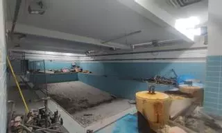 El Centro Asturiano convierte su vieja piscina en una gran sala polideportiva