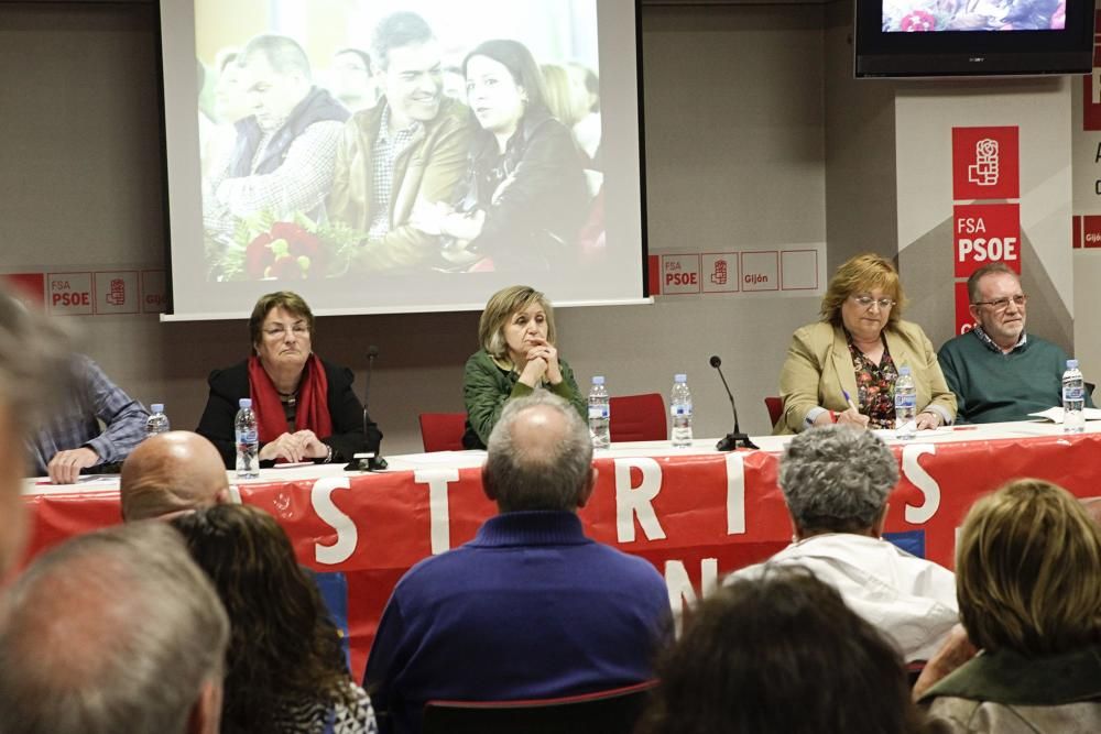 Plataforma de apoyo a Pedro Sánchez en Gijón