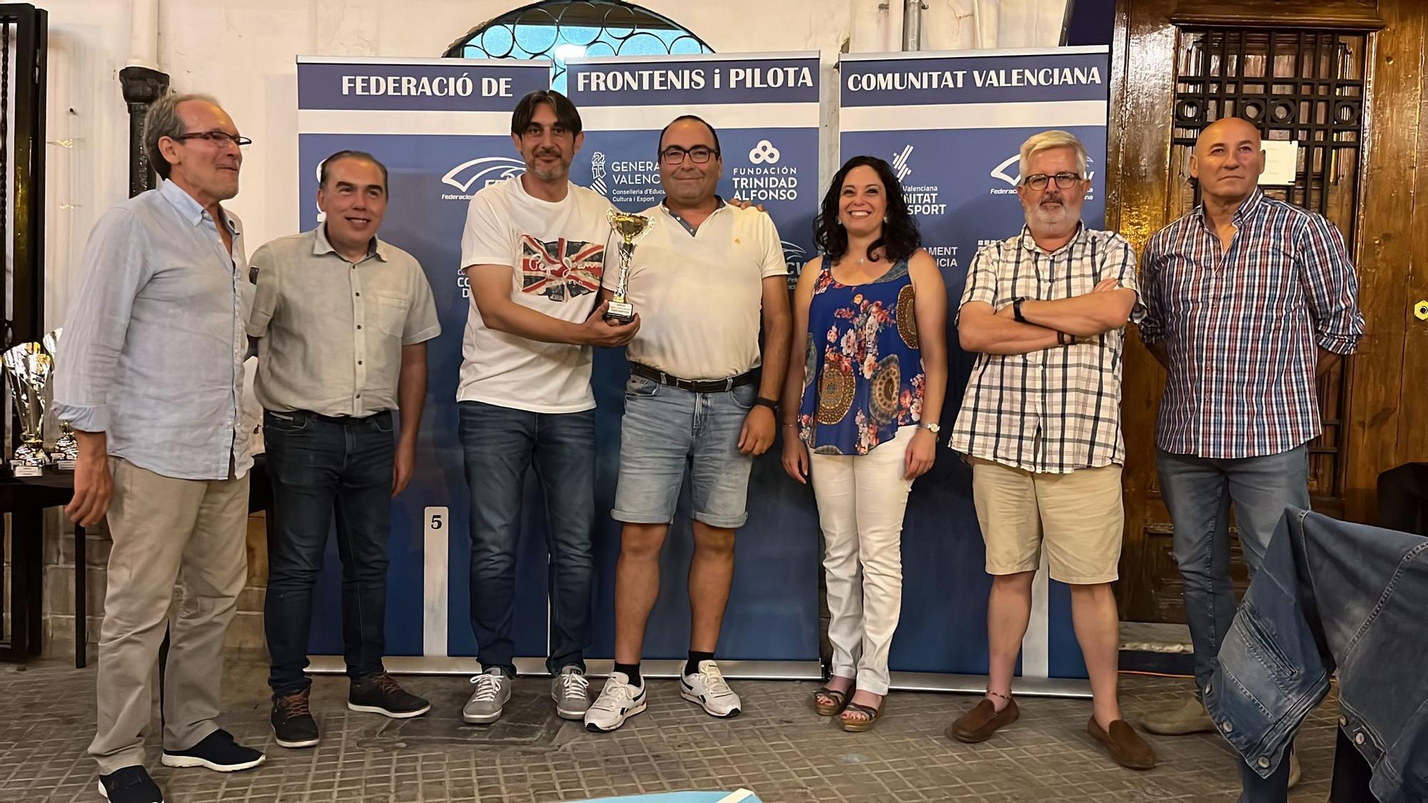 Gala de la Federación Frontenis Pelota de la Comunitat Valenciana en Jérica