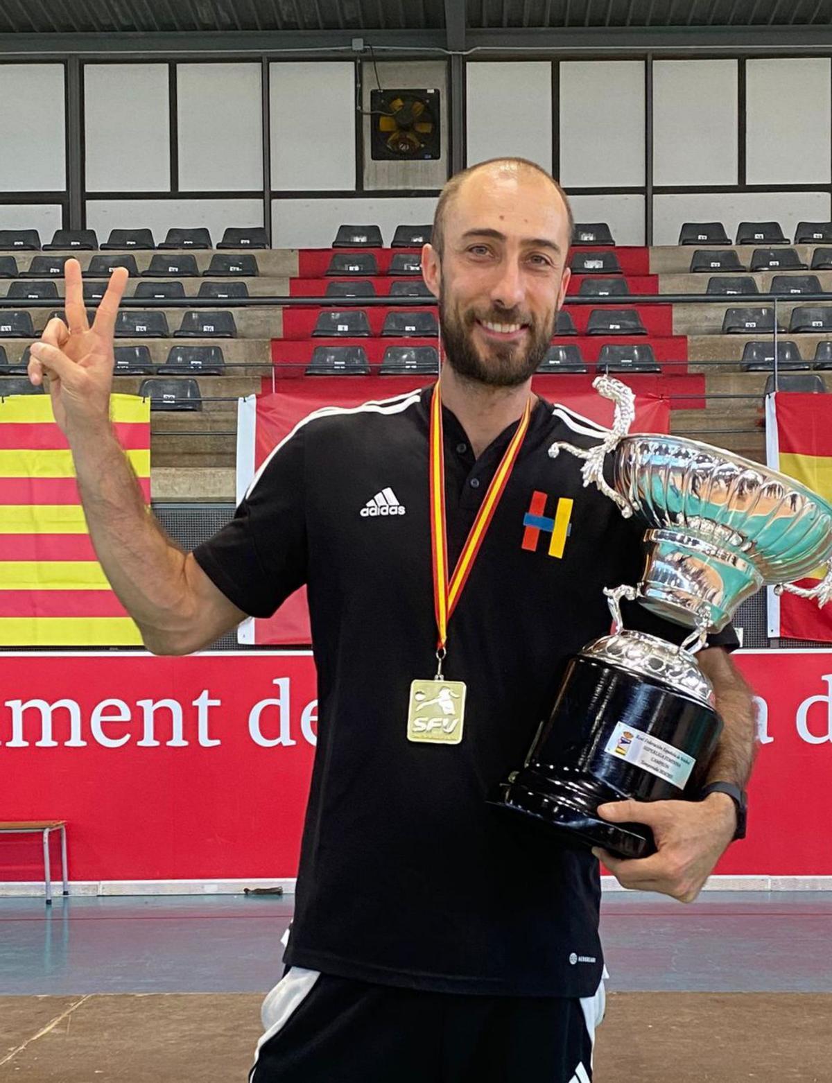 Ezequiel Pérez, líbero del Club Voleibol Guaguas. | EL DÍA