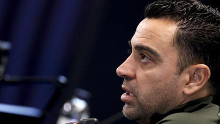 Rueda de prensa de Xavi