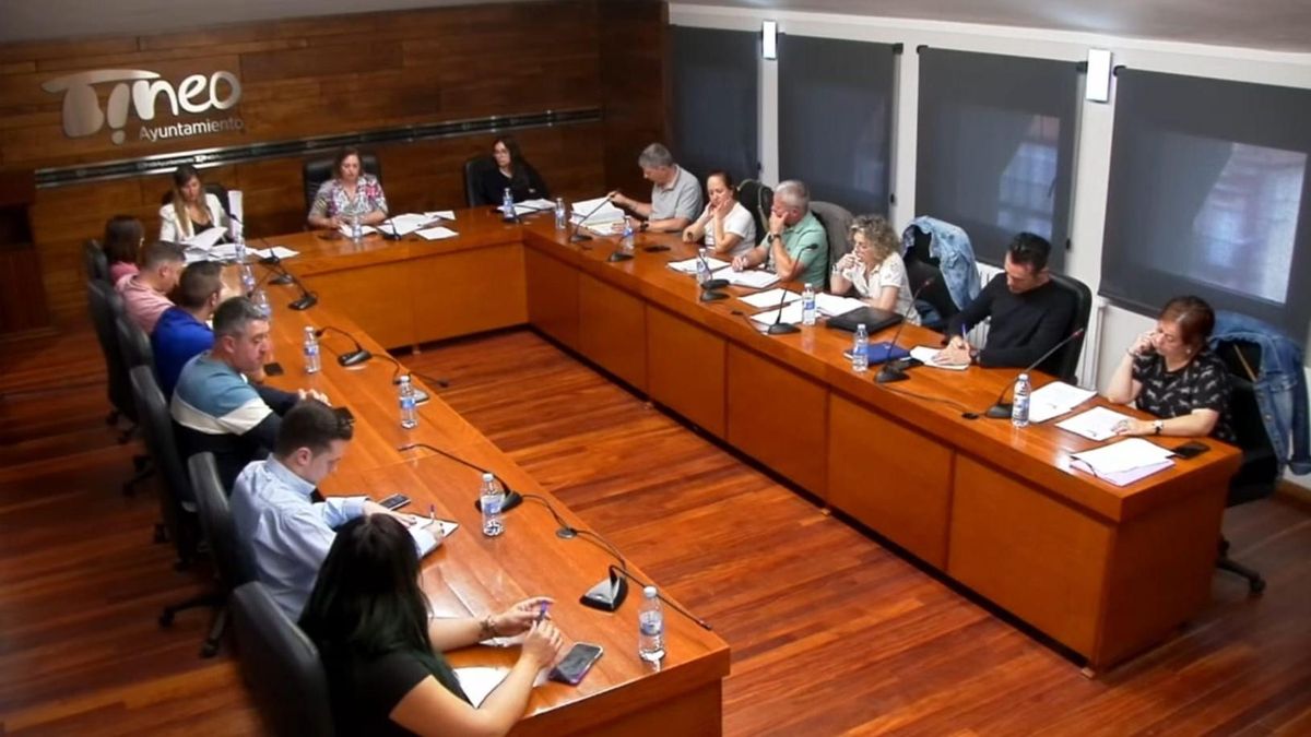 Un momento del pleno ordinario celebrado este jueves.