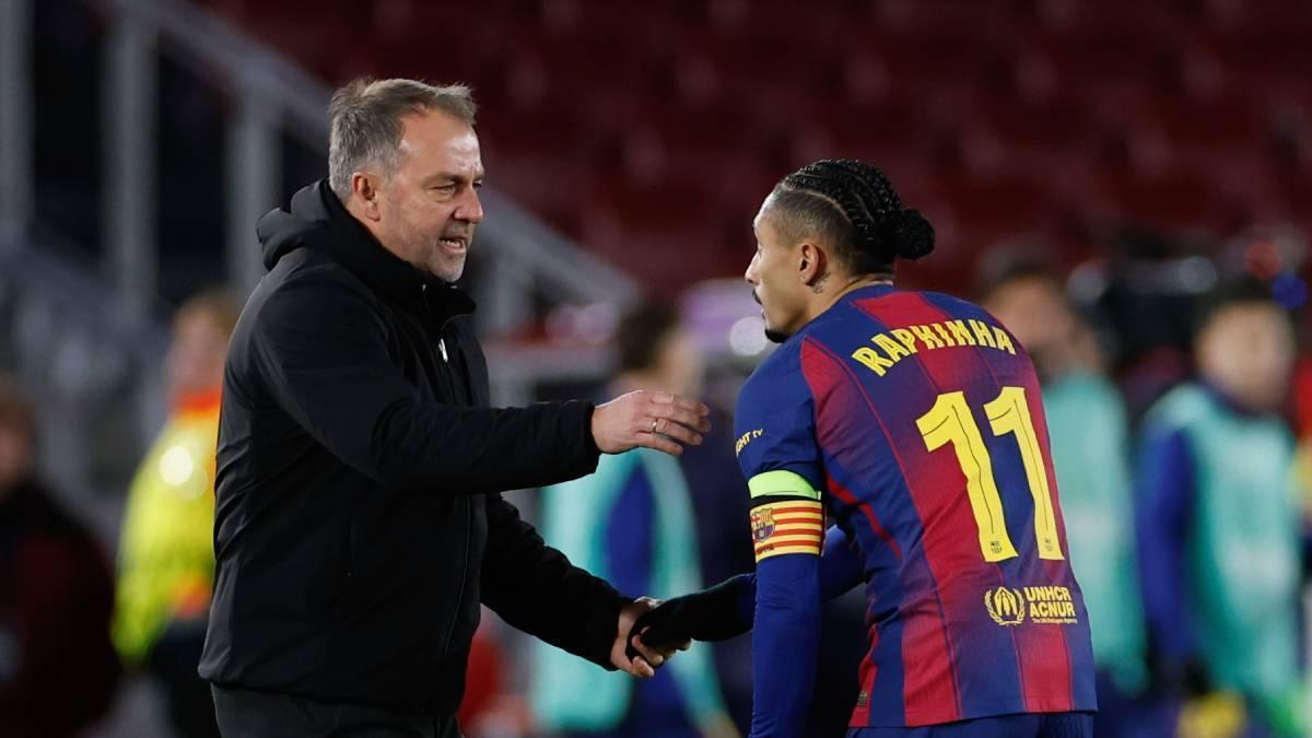 La alineación del FC Barcelona frente al Levante