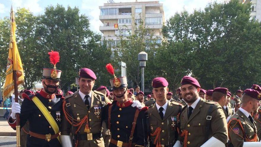 Los zamoranos, en el desfile militar de Madrid