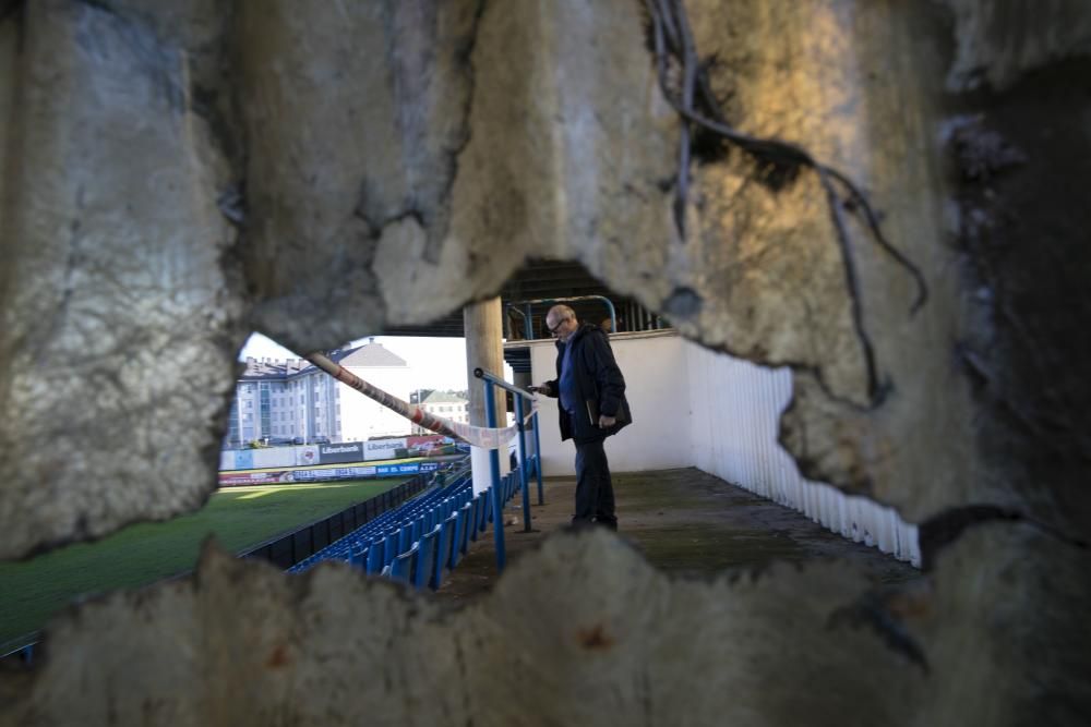 Las deficiencias del campo del Marino de Luanco