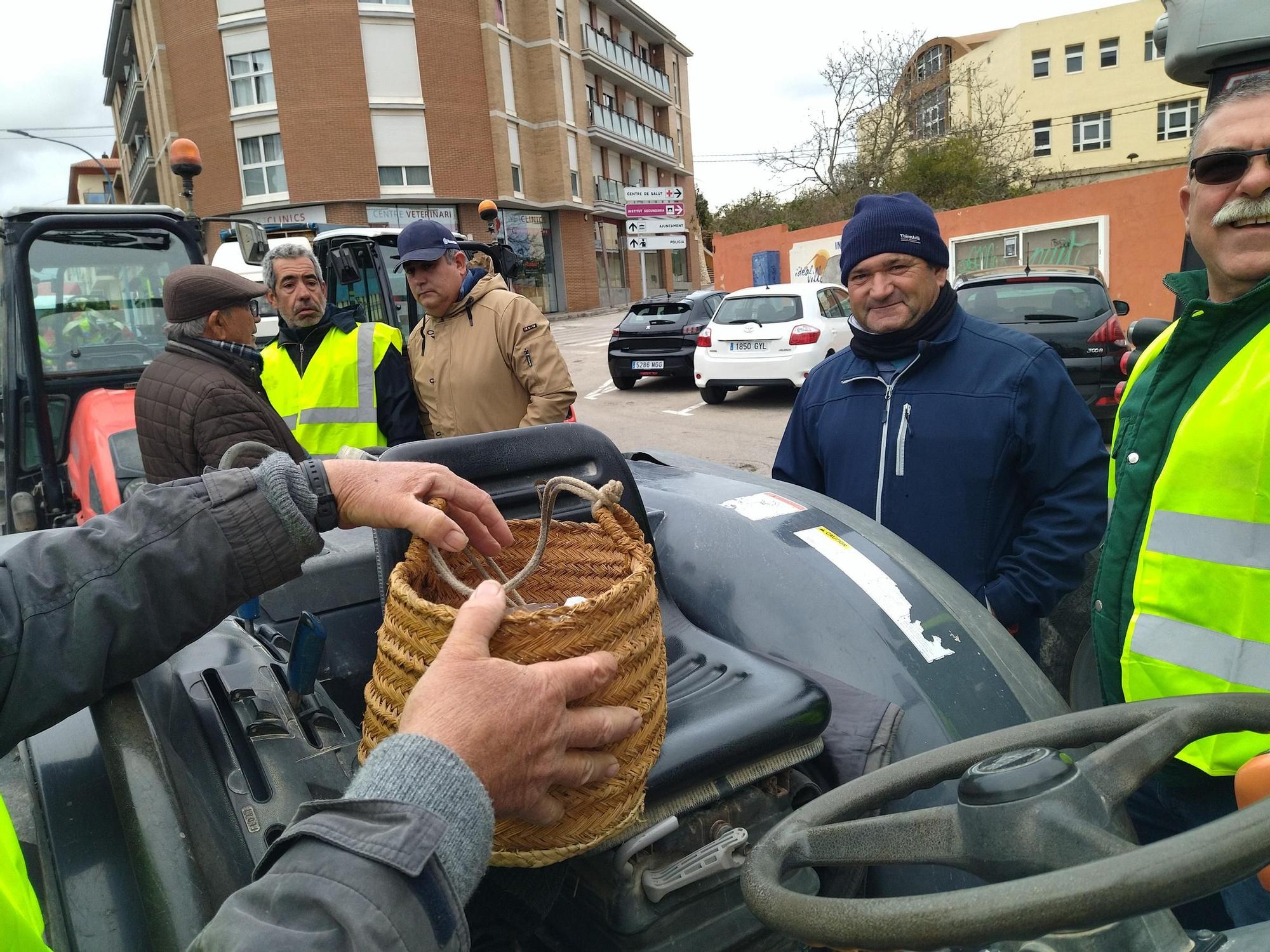 La tractorada de la Marina Alta, en imágenes