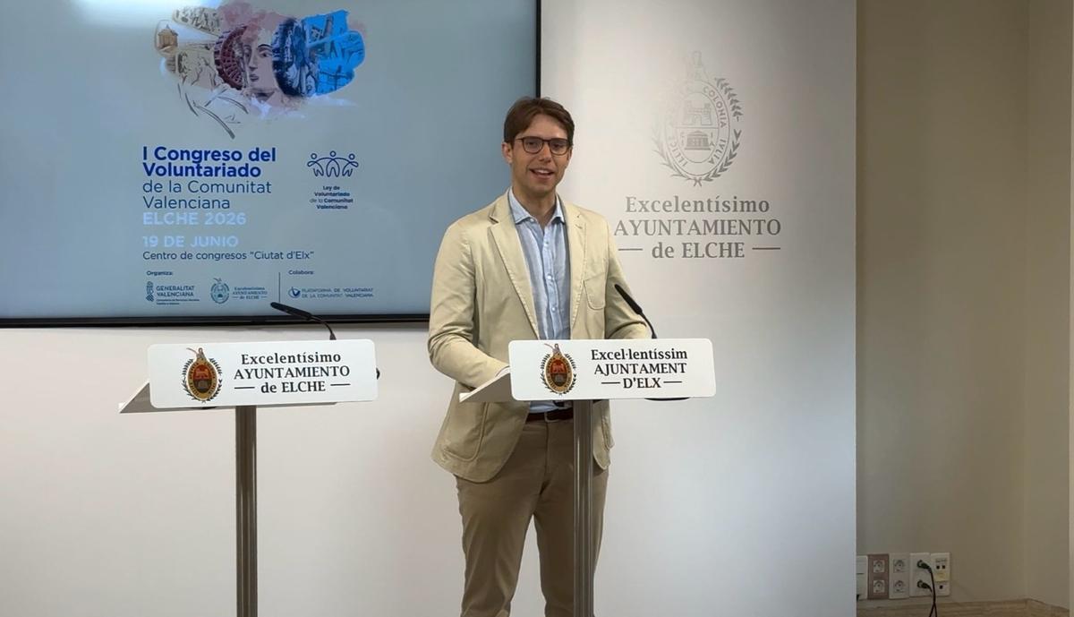 El director general de Inclusión y Cooperación al Desarrollo, Pedro Carceller, señalaba que para la Generalitat es un “orgullo que Elche sea la sede del I Congreso de Voluntariado"