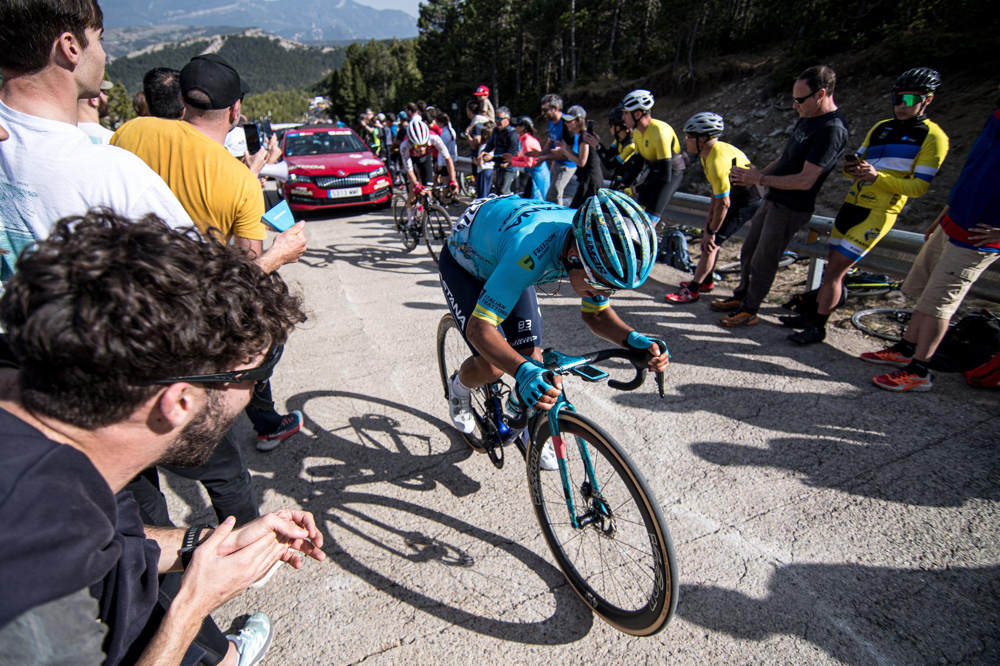 COLL DE PRADELL . LA VOLTA CATALUNYA . ETAPA 6 BERGA QUERALT