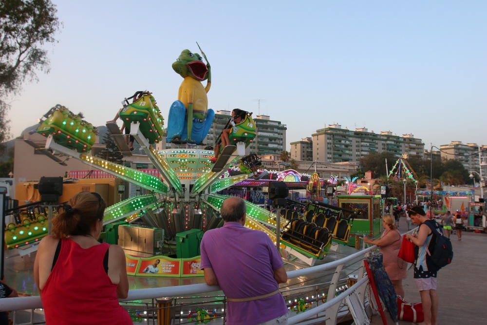 Empieza la Feria de El Palo en honor a la Virgen del Carmen