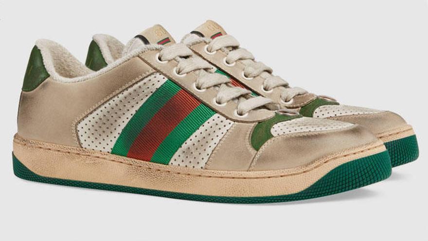 Las zapatillas Screeners de Gucci