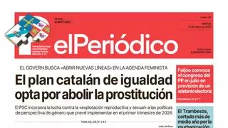 La portada de EL PERIÓDICO del 13 de mayo de 2025
