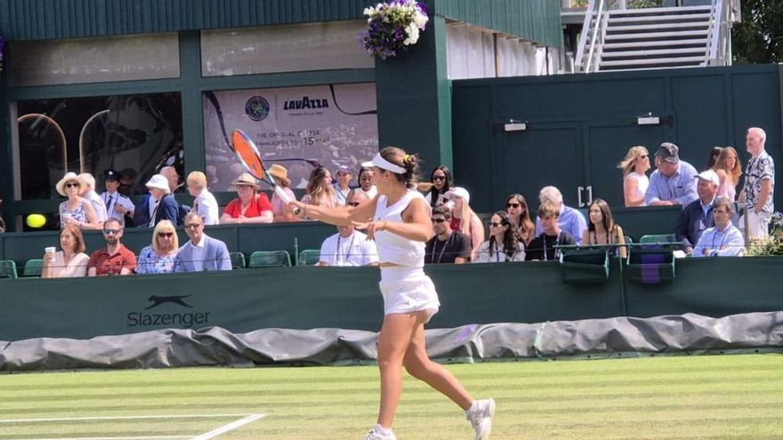Zozaya se despide con honores de Wimbledon tras caer ante la número uno mundial