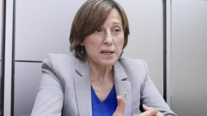 La presidenta del Parlament, Carme Forcadell.