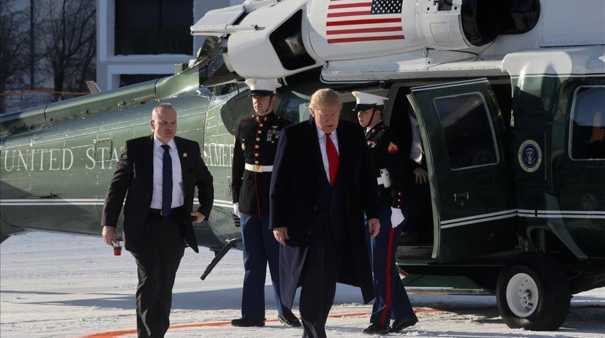 rosas51849818 trump llega foro economico davos200121105406 rosas51849818 trump llega foro economico davos200121105406