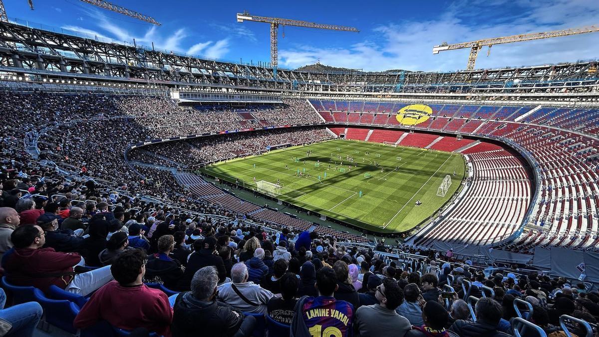 El estadio del Camp Nou, por fin, volverá a acoger los partidos del Barcelona