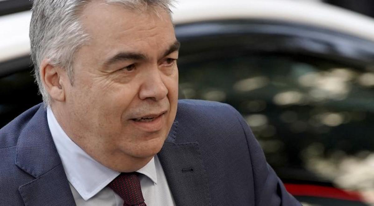 Santos Cerdán llega al Tribunal Supremo para prestar declaración, en una comparecencia de junio de 2025