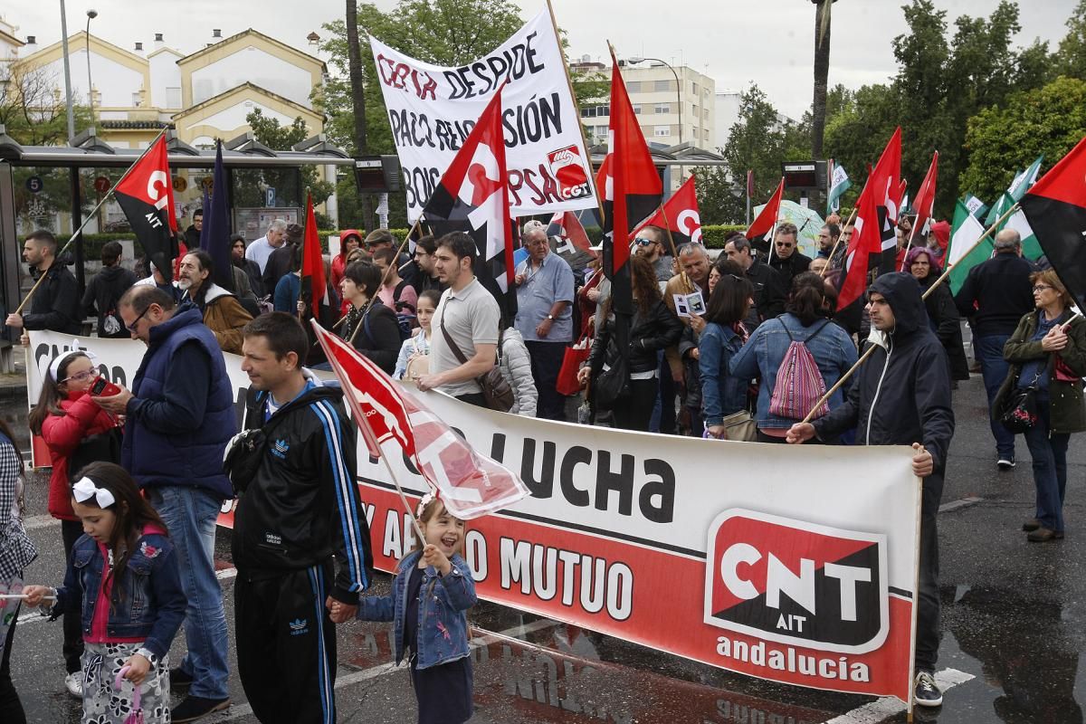 Primero de Mayo reivindicativo en las calles cordobesas