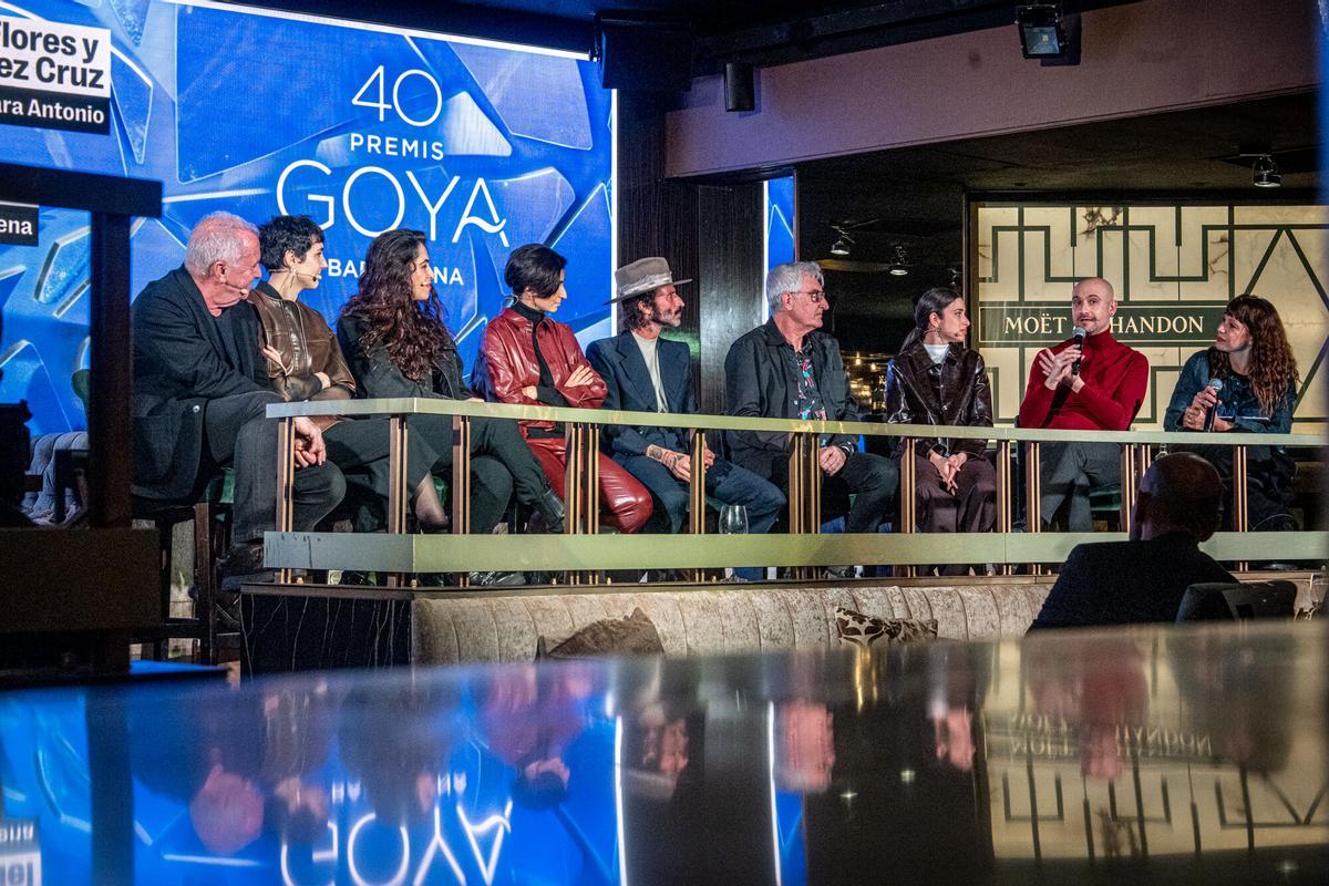 Fiesta de los nominados al Goya a mejor canción en Barcelona, en la coctelería Gatsby Fiesta de los nominados al Goya a mejor canción en Barcelona, en la coctelería Gatsby