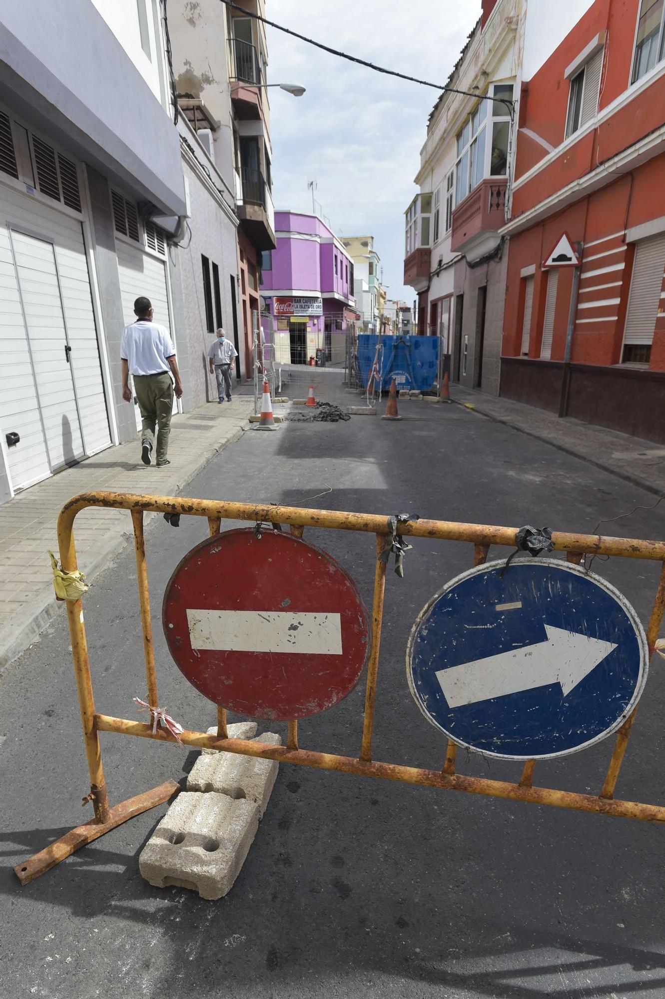 Obras en la calle Osorio