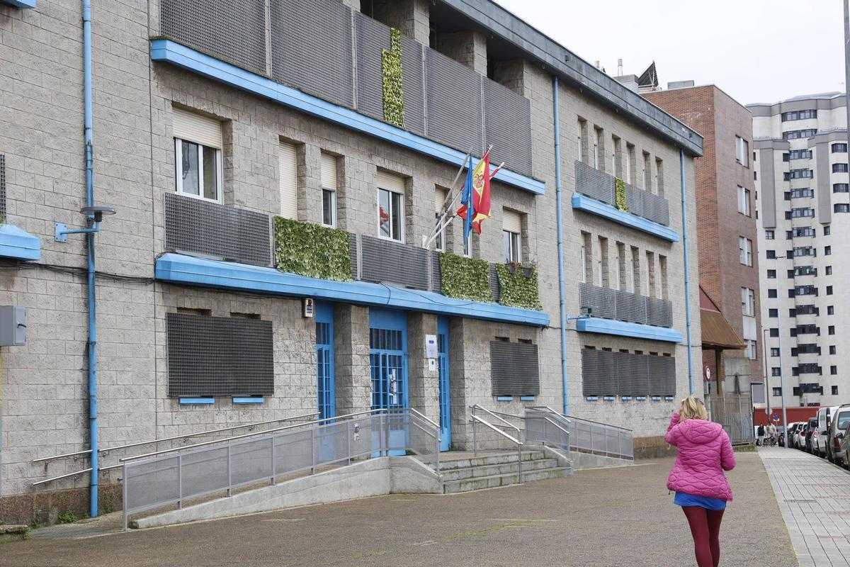 El colegio Santa Olaya.