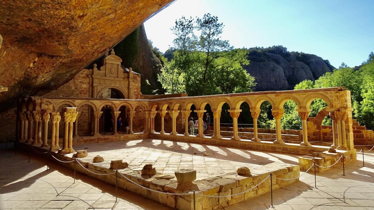 Claustro del Monasterio de San Juan de la Peña