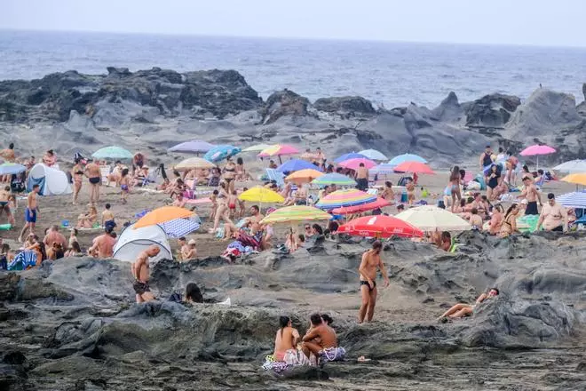 Ola de calor en el Puertillo de Arucas (28/06/2023)