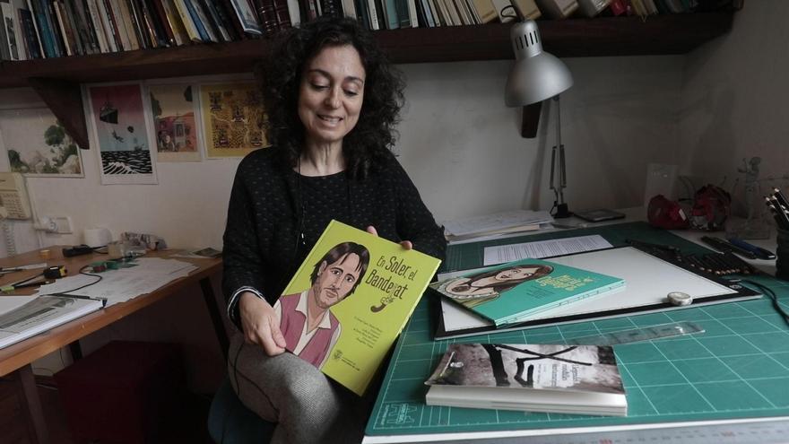 Margalida Vinyes, ilustradora: "'En Soler, El Bandejat' sigue los pasos de na Maria de Coanegra"