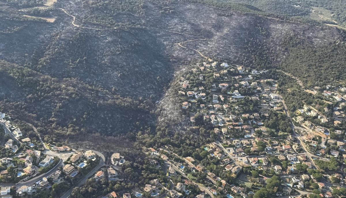 Catalunya estudia doblar les franges antiincendis de les urbanitzacions