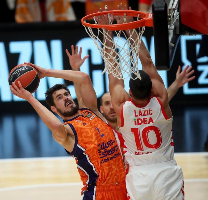 Valencia Basket - Estrella Roja, en imágenes