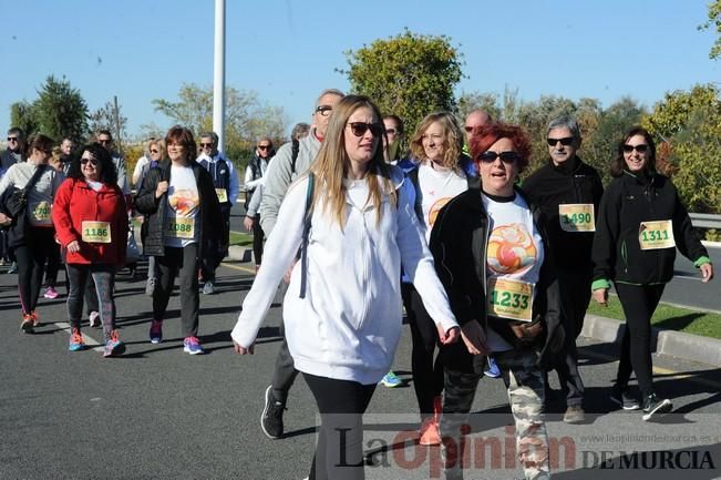 Carrera popular AFACMUR y La7TV en La Alberca: senderistas