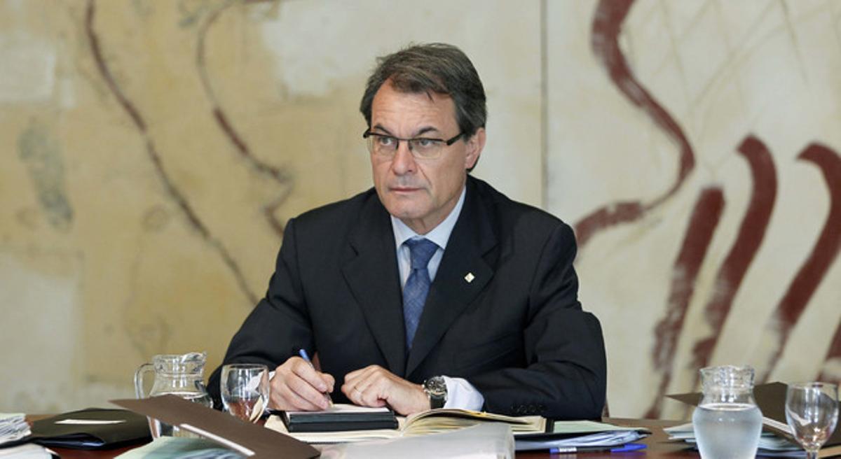 El president de la Generalitat, Artur Mas.