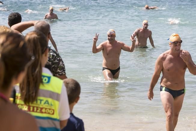 TRAVESÍA A NADO PLAYA DE LAS CANTERAS 2016