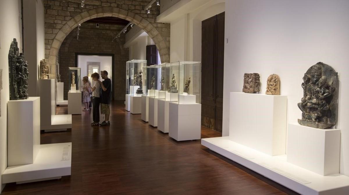 icoy30688028 barcelona 13 08 2015 ambiente en el museu de les c160524190258