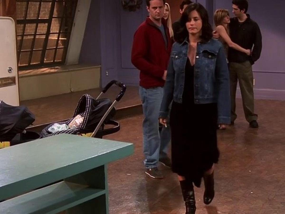 Monica Geller en el episodio final de Friends