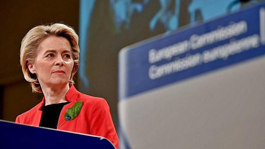 La presidenta de la Comissió Europea, Ursula von der Leyen