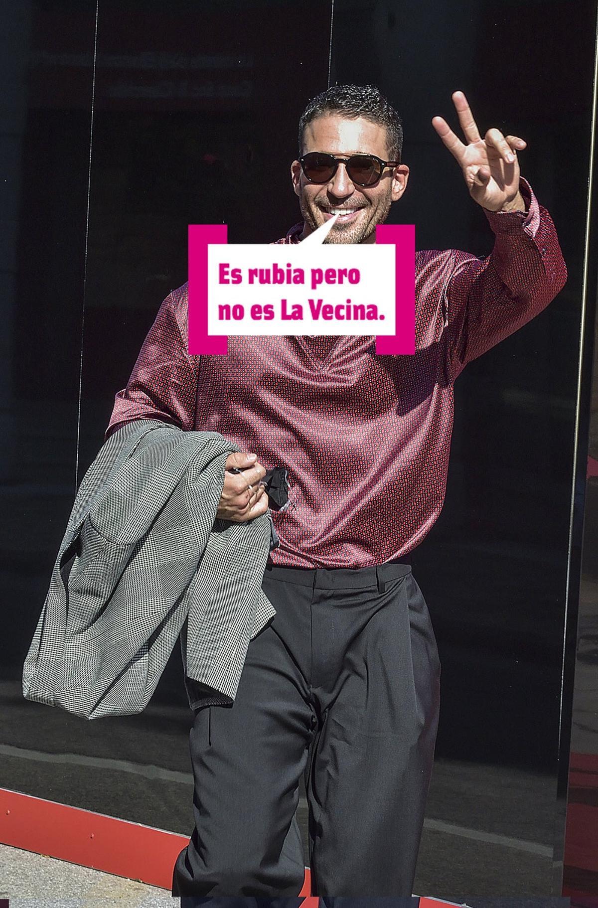 Miguel Ángel Silvestre por la calle