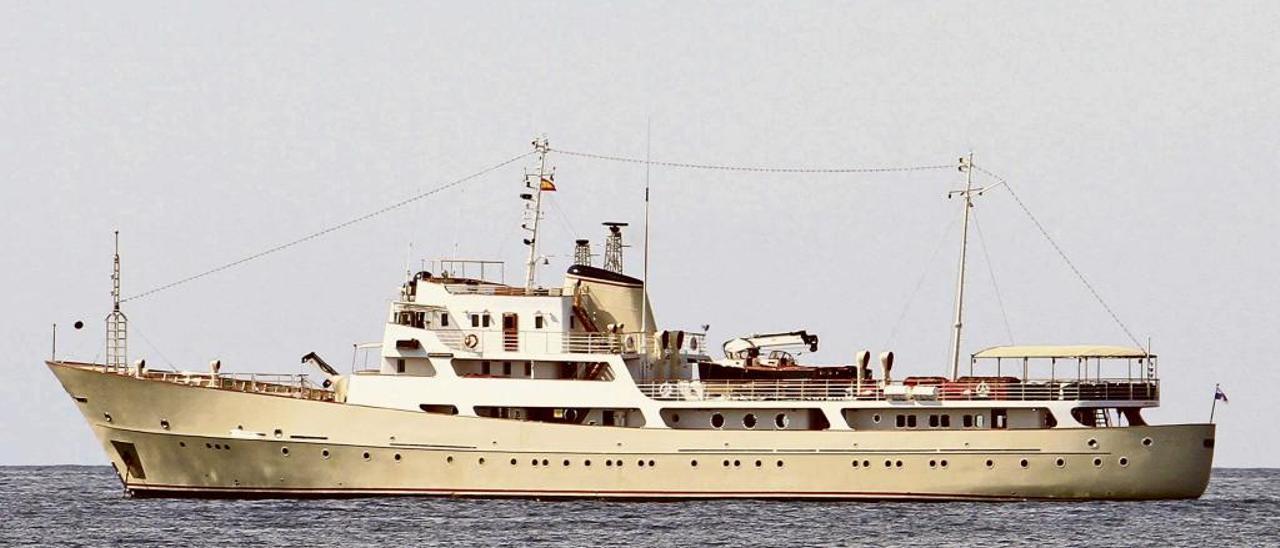 La Sultana: un yate con un pasado como buque espía