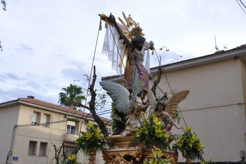 Regreso del Santo Cristo hasta su ermita desde San Jose Obrero en Cieza