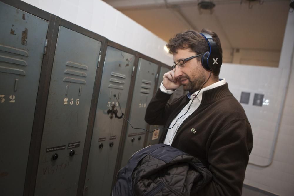 Visita al Pozu Sotón del Colegio de Ingenieros Superiores de Minas, Escuela de Ingeniería de Minas y olegia de Ingenieros Técnicos de Minas