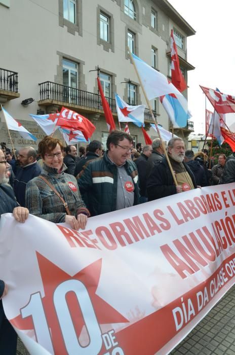 Protesta en A Coruña contra la reforma laboral