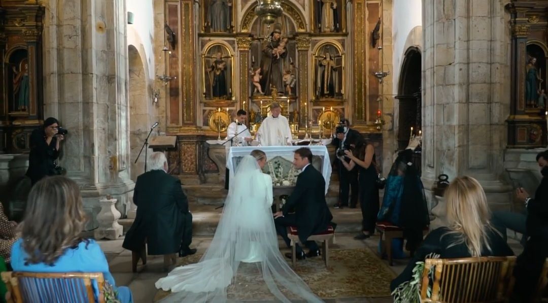 La boda de cuento de Lucía Bárcena y Marco Juncadella, que no se perdió Marta Ortega