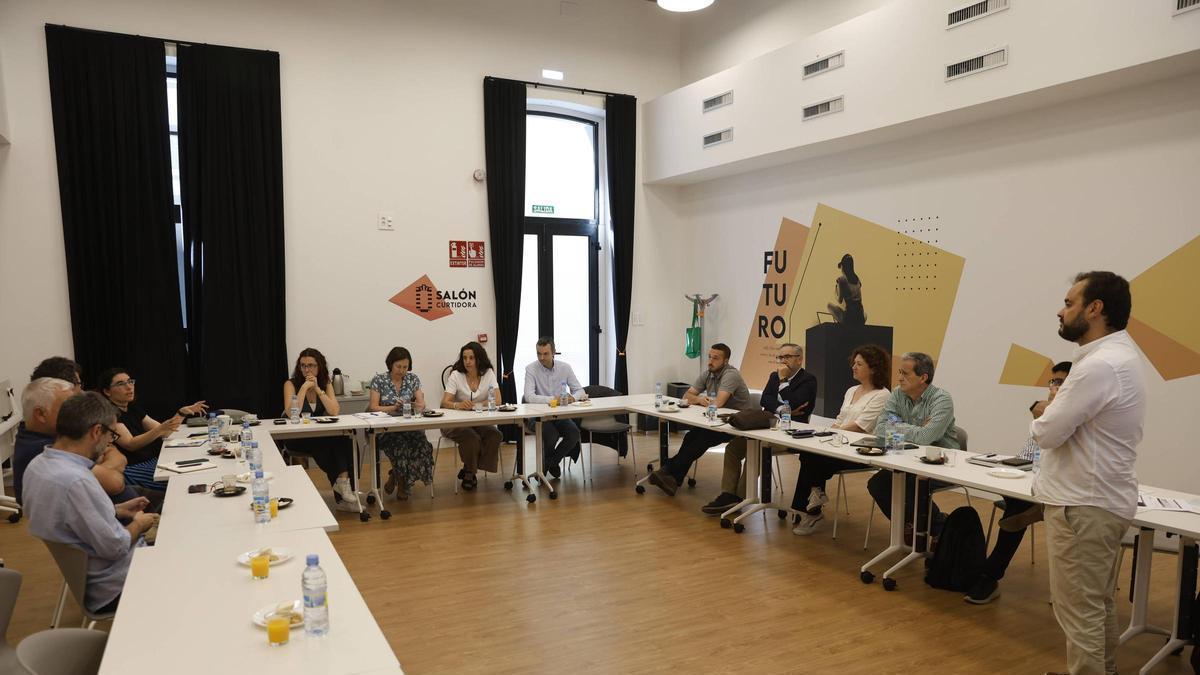 El encuentro entre las empresas del taller de economía circular