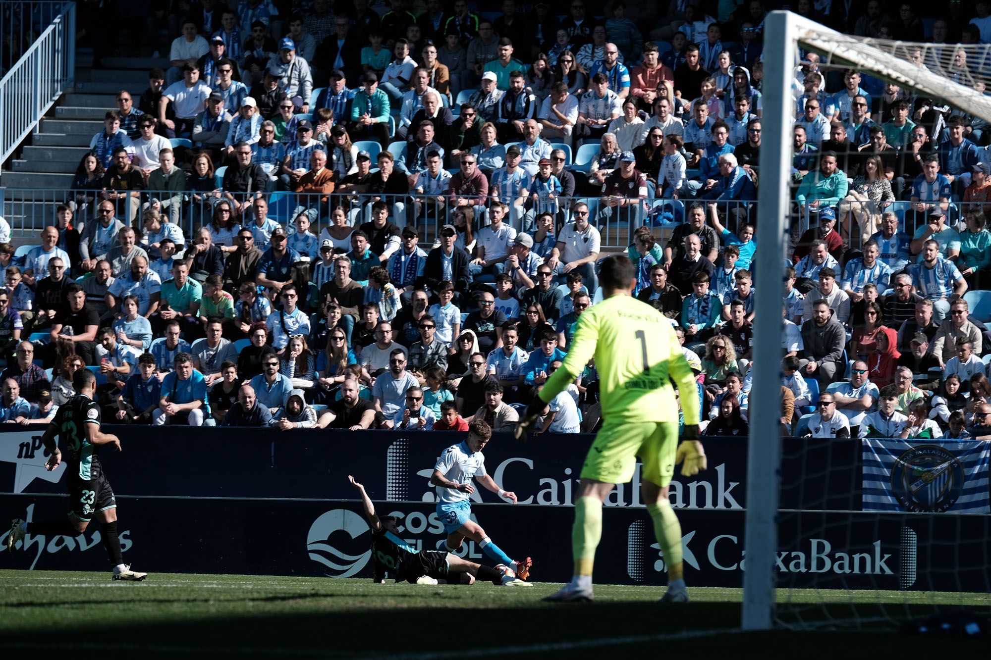 El Málaga CF - Atlético Baleares, en fotos